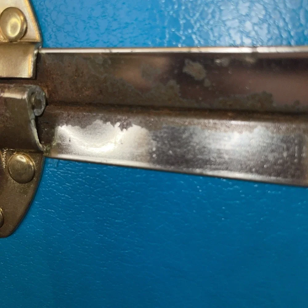 Vintage‎ Medium Size Hard Side Trunk | Metal Latch & Corners | 12x 8.5 x 9in